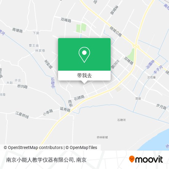 南京小能人教学仪器有限公司地图