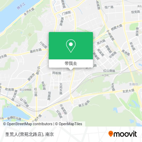 垦荒人(营苑北路店)地图