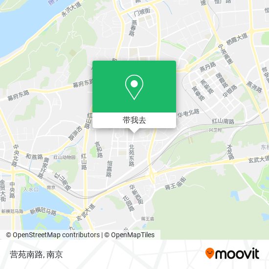 营苑南路地图
