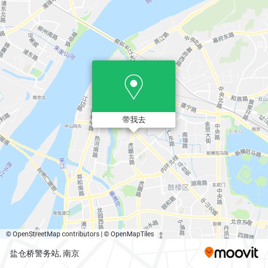 盐仓桥警务站地图
