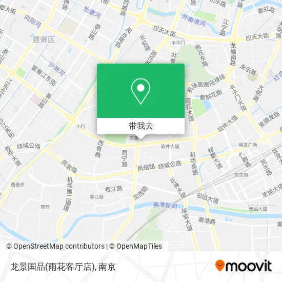 龙景国品(雨花客厅店)地图