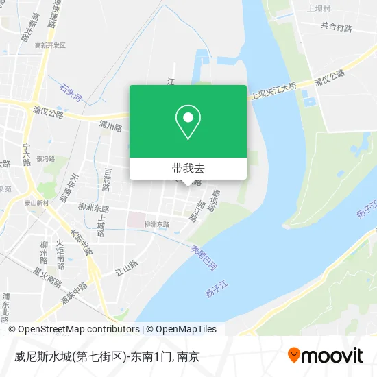 威尼斯水城(第七街区)-东南1门地图