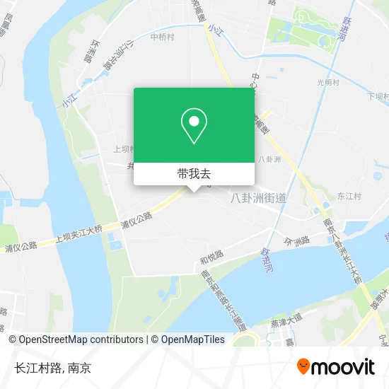 长江村路地图