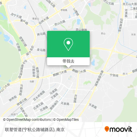 联塑管道(宁杭公路辅路店)地图