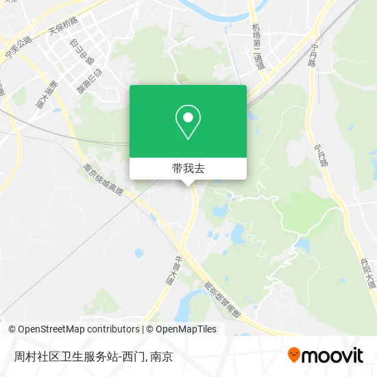 周村社区卫生服务站-西门地图