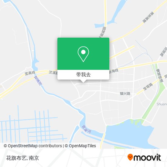 花旗布艺地图