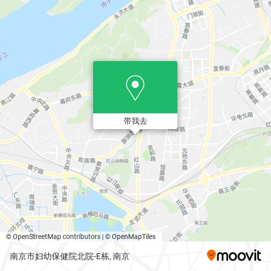 南京市妇幼保健院北院-E栋地图