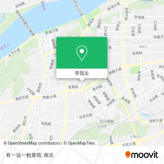 有一说一粗菜馆地图
