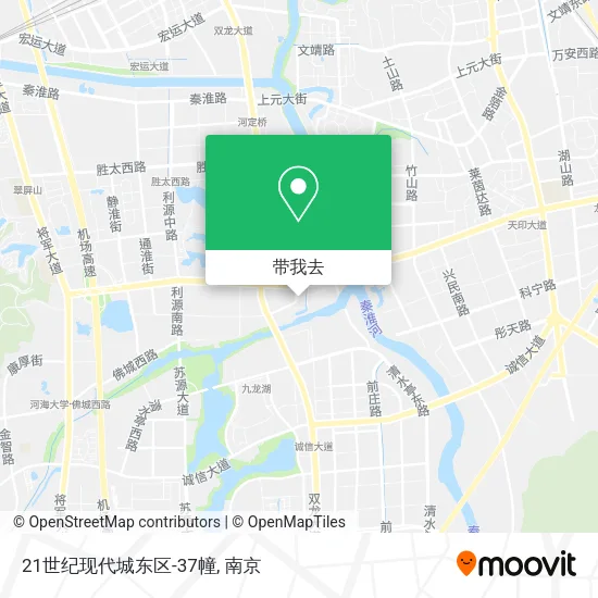 21世纪现代城东区-37幢地图