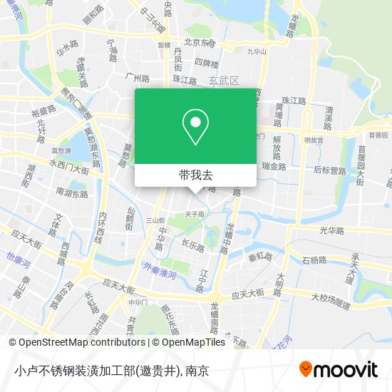 小卢不锈钢装潢加工部(邀贵井)地图