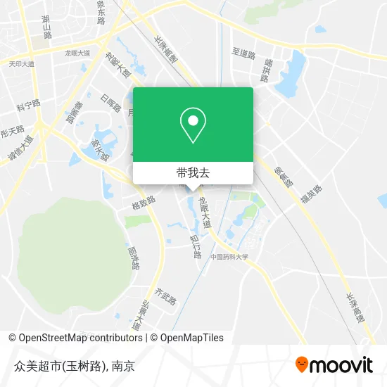 众美超市(玉树路)地图