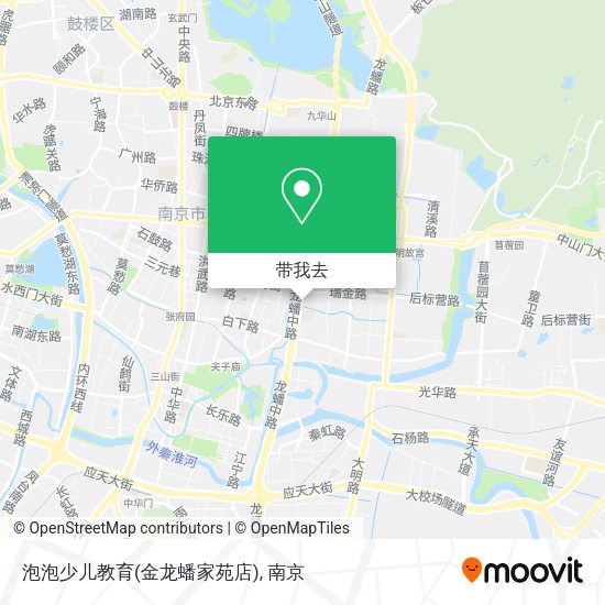 泡泡少儿教育(金龙蟠家苑店)地图