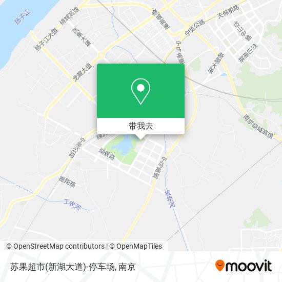 苏果超市(新湖大道)-停车场地图