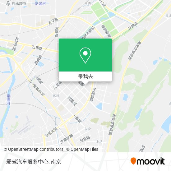爱驾汽车服务中心地图