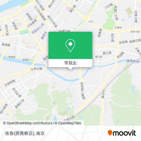 依靠(西善桥店)地图