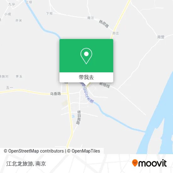 江北龙旅游地图