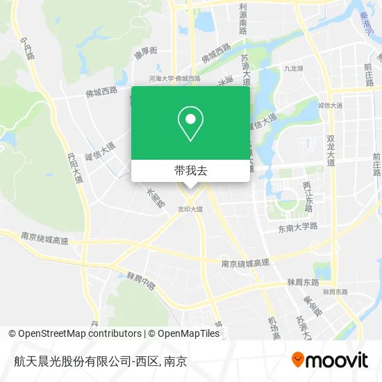 航天晨光股份有限公司-西区地图