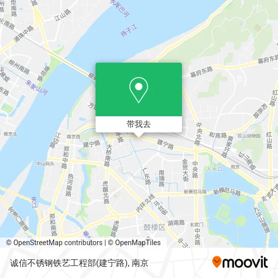 诚信不锈钢铁艺工程部(建宁路)地图