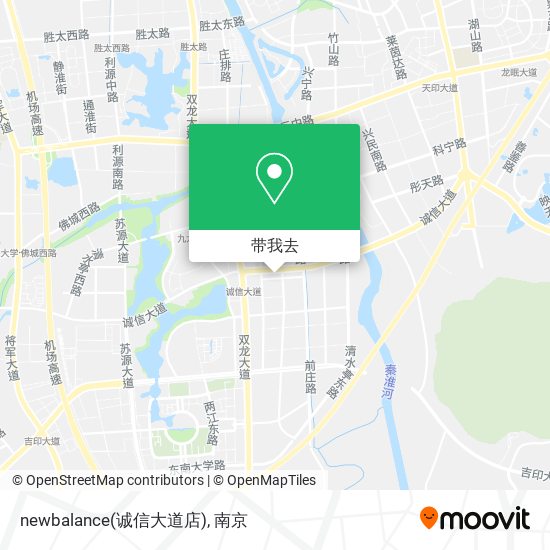 newbalance(诚信大道店)地图