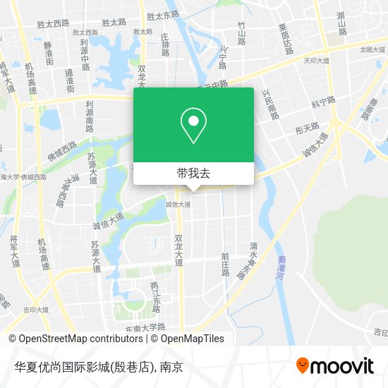 华夏优尚国际影城(殷巷店)地图
