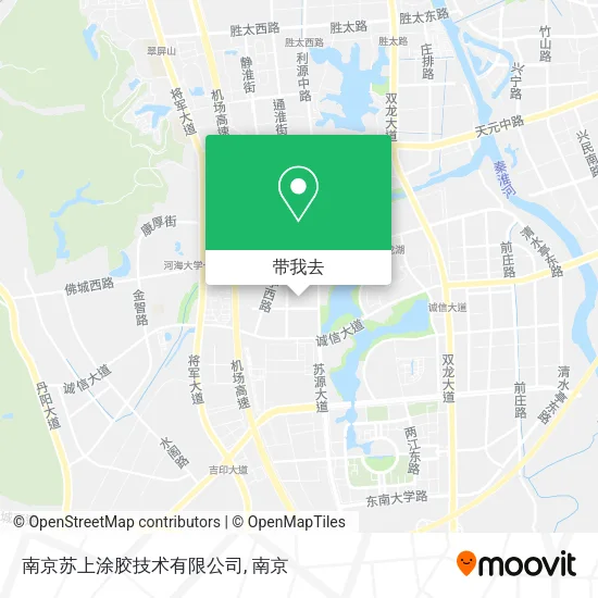 南京苏上涂胶技术有限公司地图