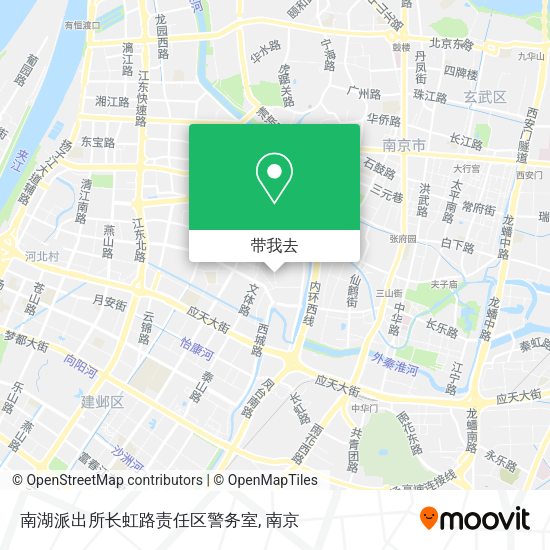 南湖派出所长虹路责任区警务室地图