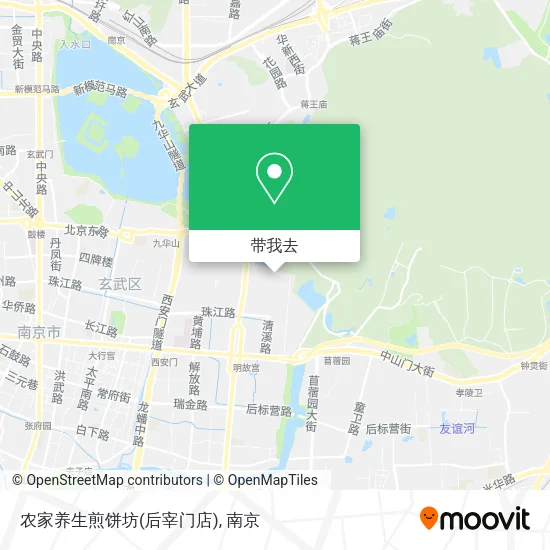 农家养生煎饼坊(后宰门店)地图