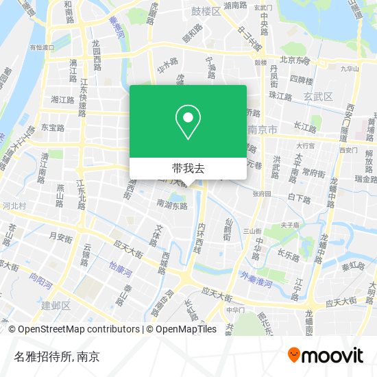 名雅招待所地图