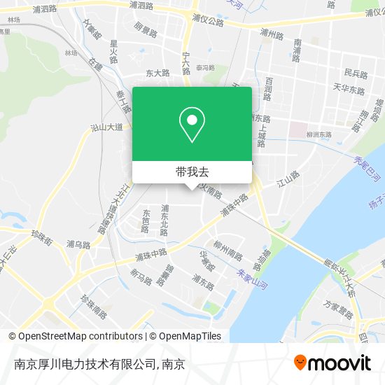 南京厚川电力技术有限公司地图