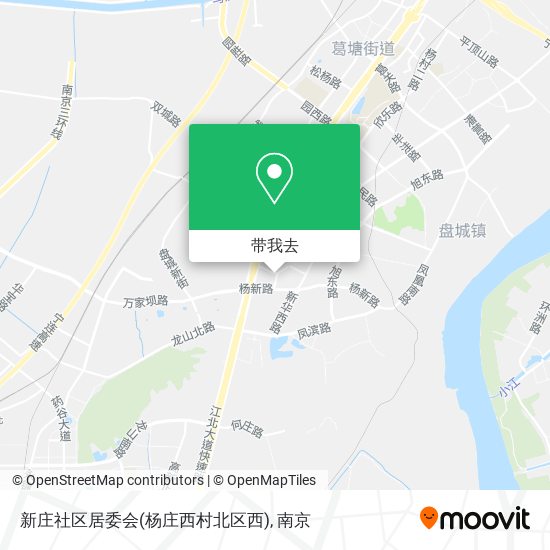 新庄社区居委会(杨庄西村北区西)地图