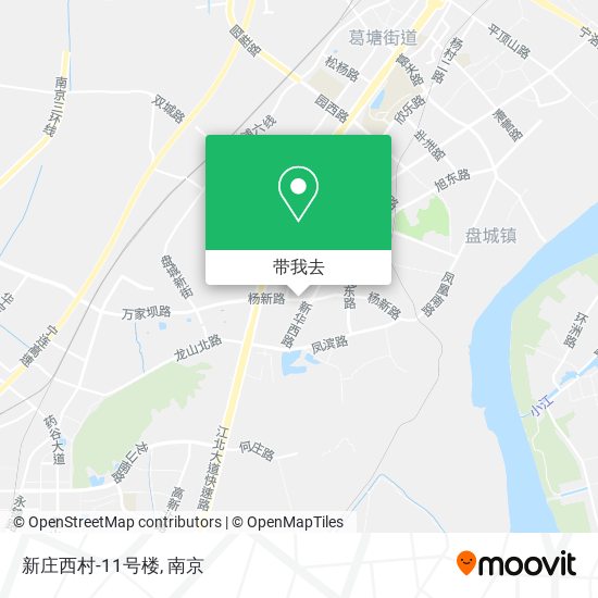 新庄西村-11号楼地图