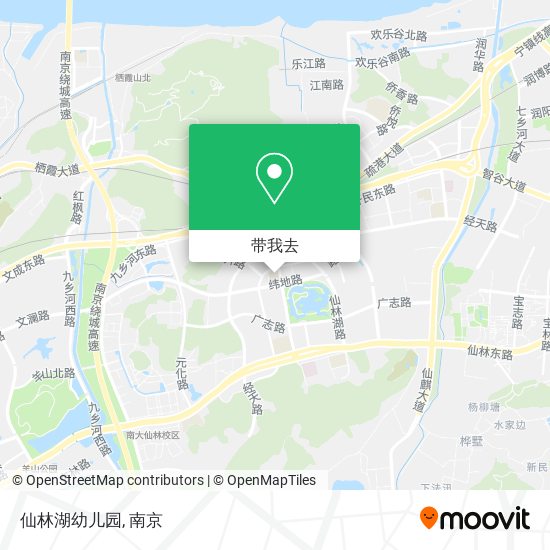 仙林湖幼儿园地图