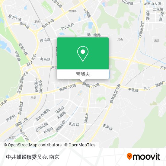 中共麒麟镇委员会地图