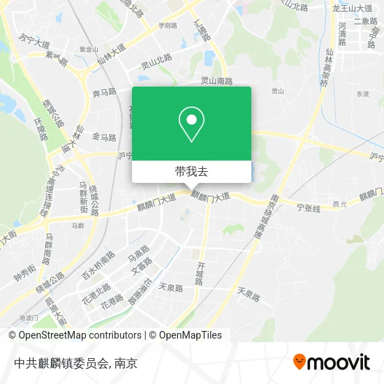 中共麒麟镇委员会地图