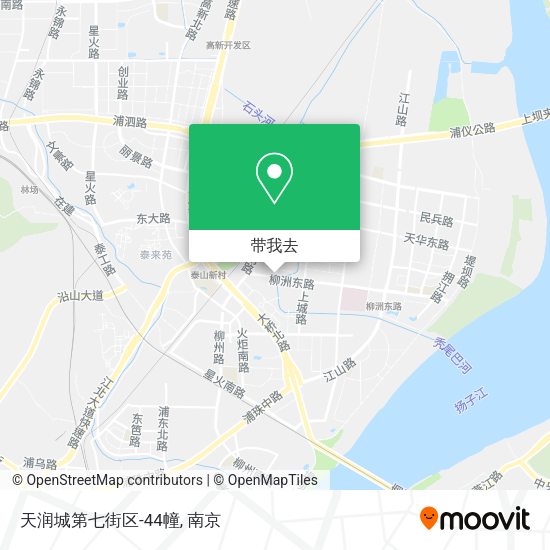 天润城第七街区-44幢地图