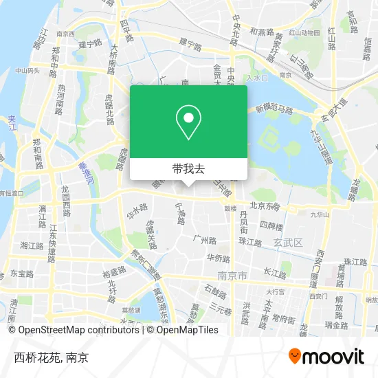 西桥花苑地图