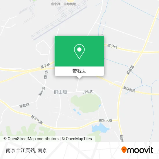 南京全江宾馆地图
