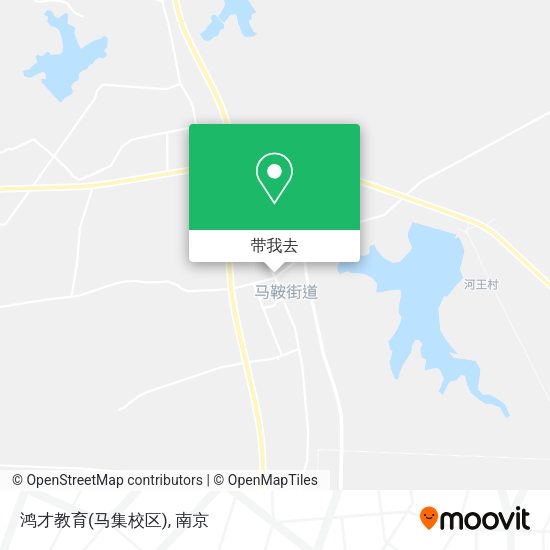 鸿才教育(马集校区)地图