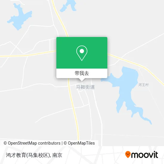 鸿才教育(马集校区)地图