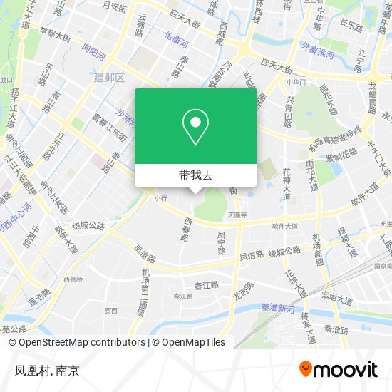 凤凰村地图