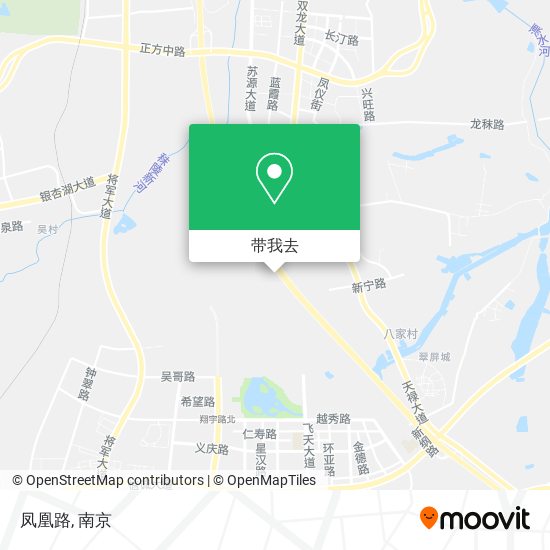 凤凰路地图
