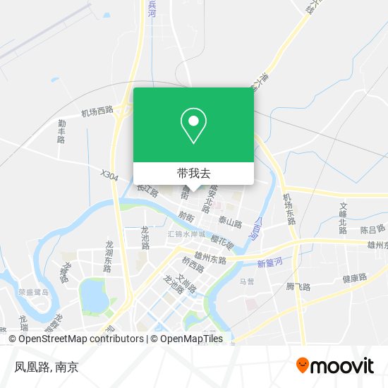 凤凰路地图