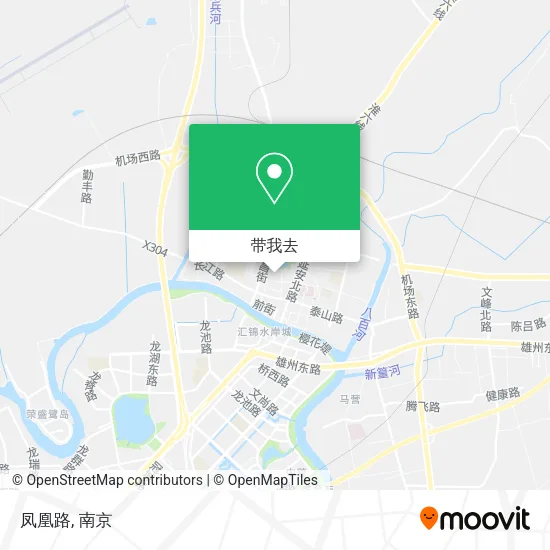 凤凰路地图