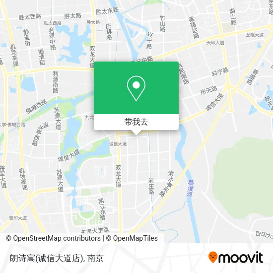 朗诗寓(诚信大道店)地图
