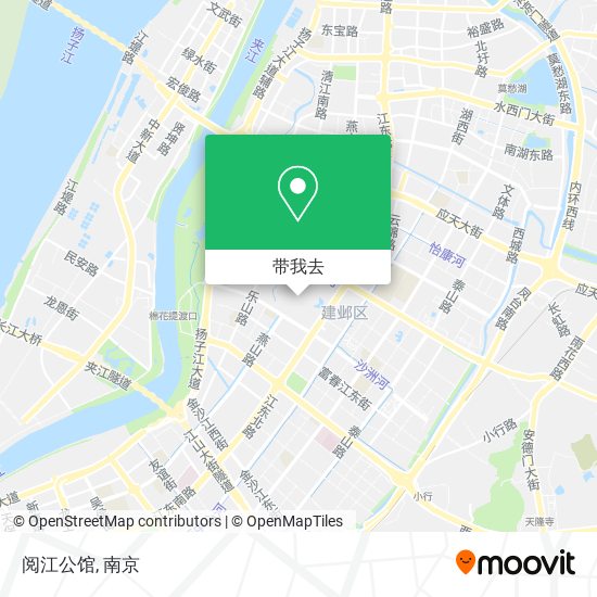 阅江公馆地图