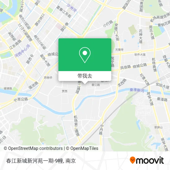 春江新城新河苑一期-9幢地图