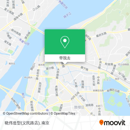 晓伟造型(义民路店)地图