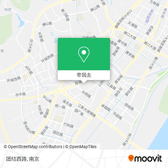 团结西路地图