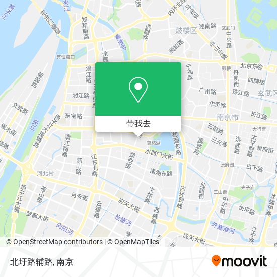 北圩路辅路地图