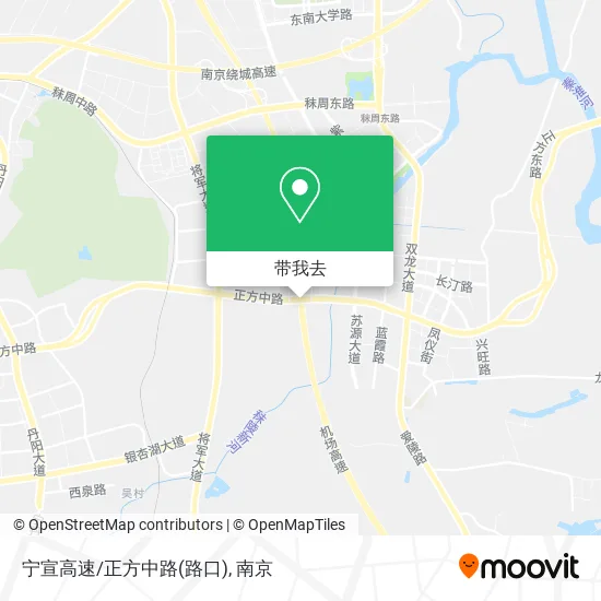 宁宣高速/正方中路(路口)地图